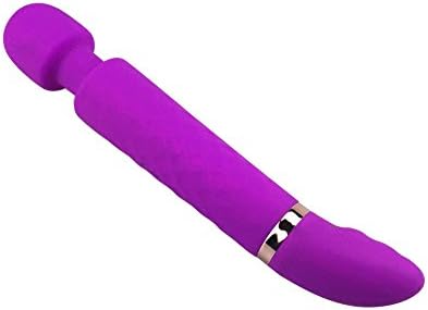 Aooher Multispeed Wand Massager, Waterproof Mini Cordless Power Massager (Purple)