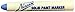 Nissen 00304 Blue Solid Paint Marker, Plastic