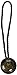 Kenney KN99726 Round Faux-Marble Magnetic Rope Tiebacks for Curtains and Drapes, 2-Pack, Brown Marble