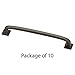 Franklin Brass Lombard (10-Pack) Cabinet Handles 5-1/16' Hole Center Warm Chestnut/Bronze Kitchen Drawer Pulls Dresser, Furniture Hardware P29614K-WCN-B