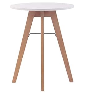 CLP Mesa Auxiliar Viktor I Mesa de Centro Redonda I Mesita de Café con