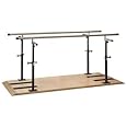 MS3C, Rehabilitation Bars, 7' Length, Height & Width Adjustable Parallel Bars, Platform Mounted, 400 lb Capacity