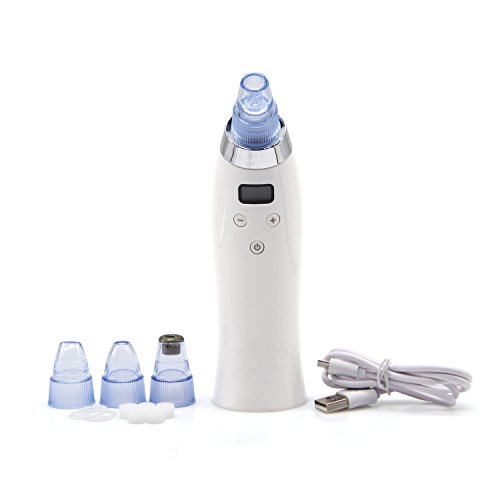 Pore Cleanser - USB Electric Facial Acne BlackHead Cleaner Remover Machine Utilizes Pore, Vacuum Extraction Tool to Exfoliate and Resurface the Skin