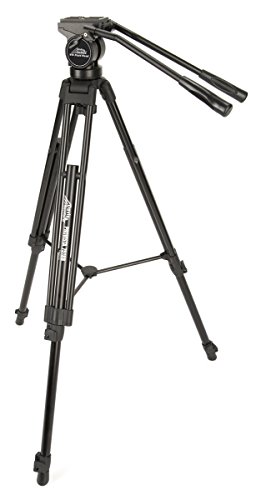 thumbnail interactive-video image 1 of Davis & Sanford PROVISTA7518B Pro Video Tripod With V18 Fluid Head, Black 1 of 9