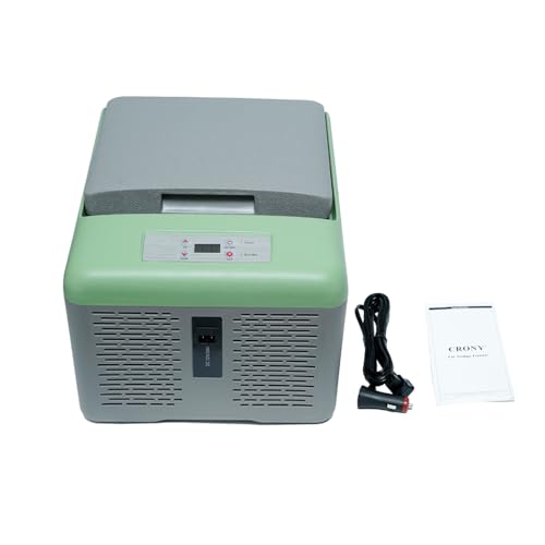 CRONY C9-9L Portable Car Refrigerator Fast Cooling Fridge Outdoor 12V/24V DC 100~240V AC for Camping Travel Road Trip RV Truck Boat Camper