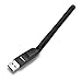 Idealco 150M 2.4G Wireless USB 2dBi 802.11 b/g/n Antenna WiFi Adapter WiFi Dongle Network LAN Card For Desktop/PC/Laptop Windows XP/Vista/7/8/10 Android 5.1 Mac OS Linux