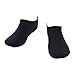 Wowfoot Water Shoes For Women Mens Aquatic Socks Flexible Fitness Pool (4. XL(W:9.5-10.5, M:8.5-9.5), Black)