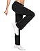 Women's Sweatpants Fleece Jogger Pants for Winter Super Comfortalbe Boot Cut Yoga Pants Bootleg Pants