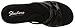 Skechers Cali Women's Rumblers-Wild Child Wedge Sandal, Black Rhinestone, 7 M US