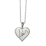 One Direction 'Louis Signature' Heart Necklace
