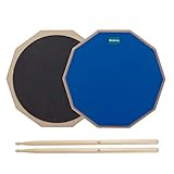 Musfunny Drum Practice Pad and Sticks Set 12 Inch