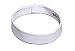 mds Fabric Neckband Collar (17.5) White