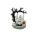 Zehui Trade Halloween Solar Powered Swinging Ghost Toys with Pumpkin and Skull Holiday Dancing Moving Monster Decoration