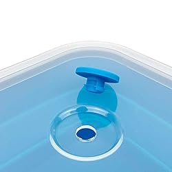CARTINTS Large 1200ml Collapsible Bowls with Lids