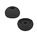 ALXCD Ear Tips for Powerbeats3 Wireless Earphone, SML 3 Sizes 6 Pair Earbud Tips & 2 Pair Double Flange Silicone Replacement Ear Tip Cushion, Fit for Beats Powerbeats 3 Wireless 3 [8 Pair](Black)
