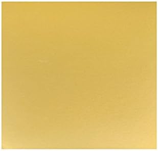 HABI G260 26cm Square Cake Board, Gold