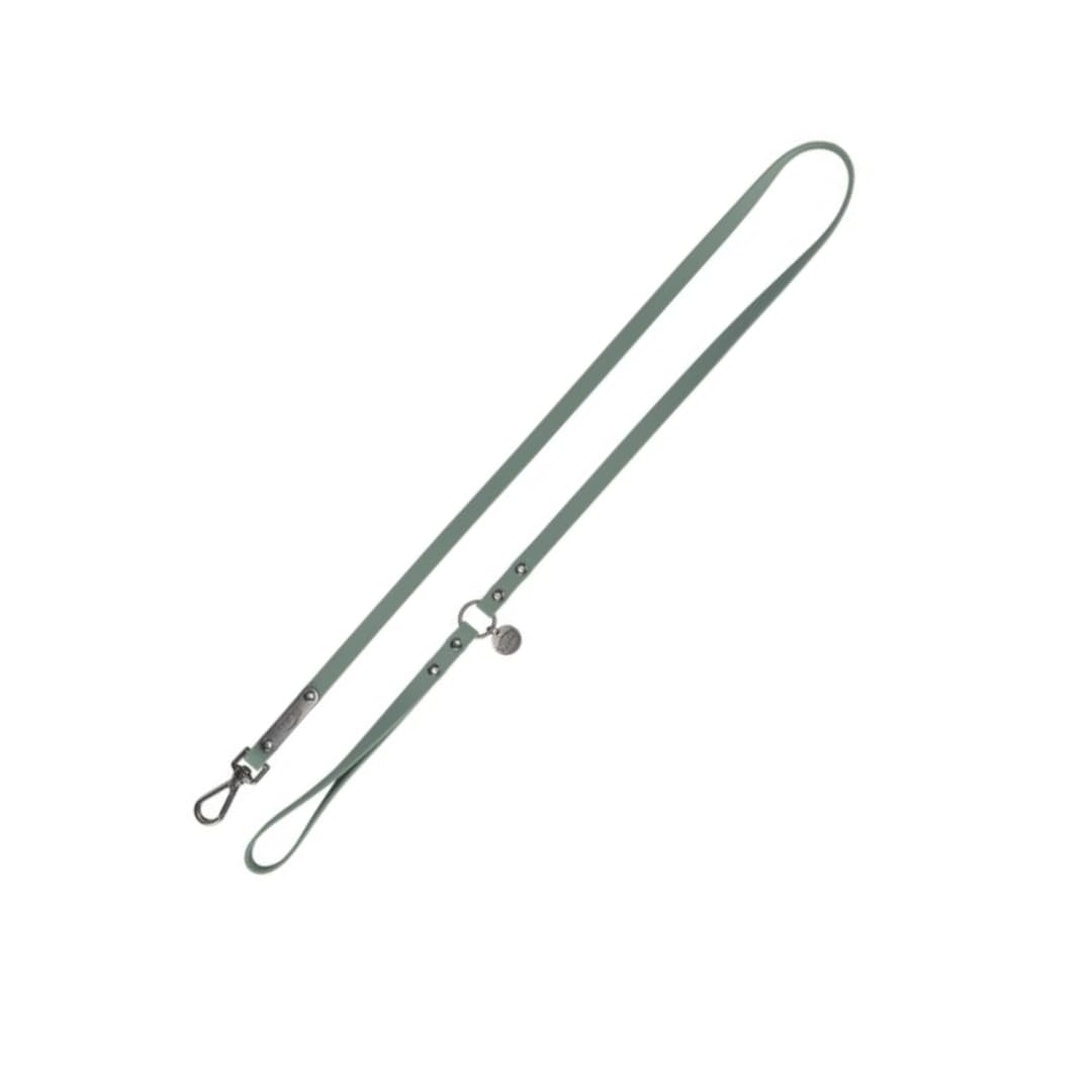 TRIXIE CityStyle L-XL, 1.00 m/20 mm Sage, PVC Lead for Dogs, Non-Slip, Water-Repellent & Washable for Small, Medium & Large Dogs, 1971119