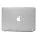 HDE MacBook Air 13 inch Case - Hard Shell Cover Keyboard Skin Fits Previous Generations A1466 A1369 (2008-2017) - Clear