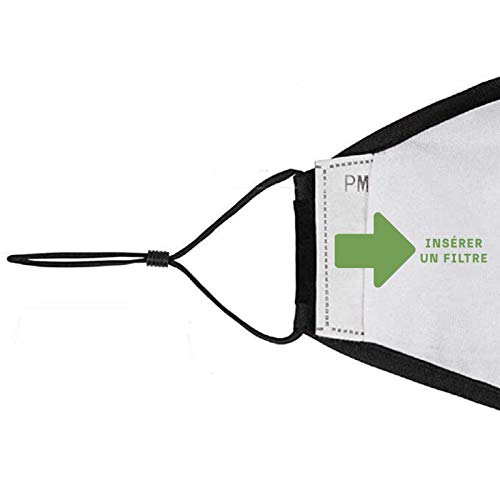 ZenHand Masque Noir en Tissu