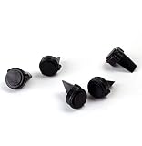 Enhanced Test Tube Stopper - 5 Piece (Black)