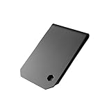 Slim Black Metal Cash Money Clip and Credit Card Holder