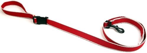 Paww Secret Agent Leash, 5-Feet, Red