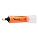 Sharpie Clear View Fluorescent Highlighters, Chisel Tip, Smear Guard Ink (Orange, 4-Pack)