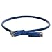 RiteAV - Cat6 Network Ethernet Cable - Blue - 1 Ft.
