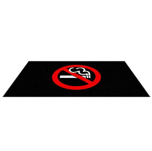 Andersen 2120533 Nylon Fibre Interior Classic Impressions Floor Mat with Safety Logo Mat, Nitrile Rubber Backing, 830 G/M² – 85 cm x 150 cm
