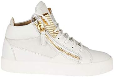 Giuseppe Zanotti Design Women's RW70091 White Polyester Hi Top Sneakers