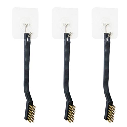 3 Brushes+Scratch+ToothBrush+Cleaning+Welding