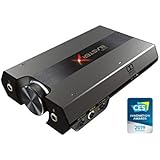 Sound BlasterX G6 Hi-Res 130dB 32bit/384kHz Gaming DAC, External USB Sound Card with Xamp Headphone Amp, Dolby Digital, 7.1 Virtual Surround Sound, Sidetone/Speaker Control for PS4, Xbox One, Nintendo