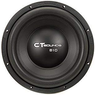 CT SOUNDS 8 Inch Car Subwoofer - 500W Peak Power, Dual 4 Ohm 2" Voice Coil, Versatile & Powerful Base Subs, Rubber Surrounded, Easy Mounting - BIO 8 D4