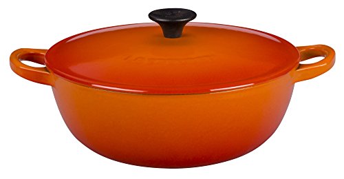 Le Creuset Enameled Cast Iron 1 1/2 quart Chefs Oven, Flame