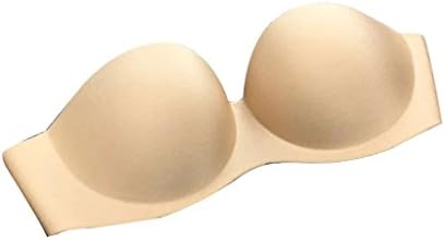 Plumsika Women's One Fabulous Fit Seamless Strapless Underwire Bra