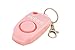 Vigilant 130dB Personal Alarm - Backup Whistle - Button Activated with Hidden Off Button - Bag Key Chain Clip - Batteries Included, Pink, 1-Pack