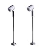 INHDBOX 2 stuks 3 W insteekbare vitrinelamp mini spotlight verlichting LED mini spotlight lamp 21 cm warm wit LED on top…