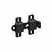 Barrette Outdoor Living 73024429 Slide Bar Latch, Black