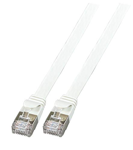 EFB-Elektronik RJ45 Flat Patch Cable U/FTP Cat.6A PVC 1m Grey