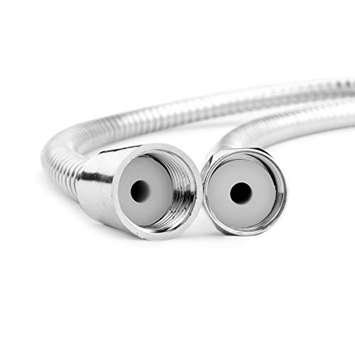 AKDY 5Ft Extra Long 60" Stainless Steel Standard Bathroom Handheld Shower Head Hose Pipe