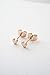 HONEYCAT Tiny Heart Stud Earrings in 18k Rose Gold Plated | Minimalist, Delicate Jewelry (RG)