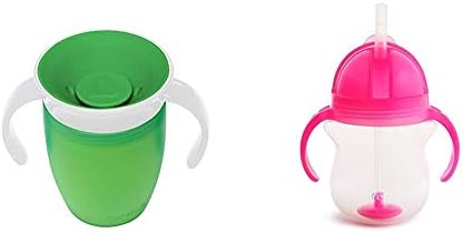 セット買い マンチキン Munchkin ベビー用 今だけ限定15 Offクーポン発行中 マグ こぼれない ハンドル ふた 付き コップ 6カ月から 上手に飲める 練習 196ml お手入れ簡単 Fdmu ウェイトストローマグ ミラクルカップ クリック ピンク Fdmu グリーン ストロー