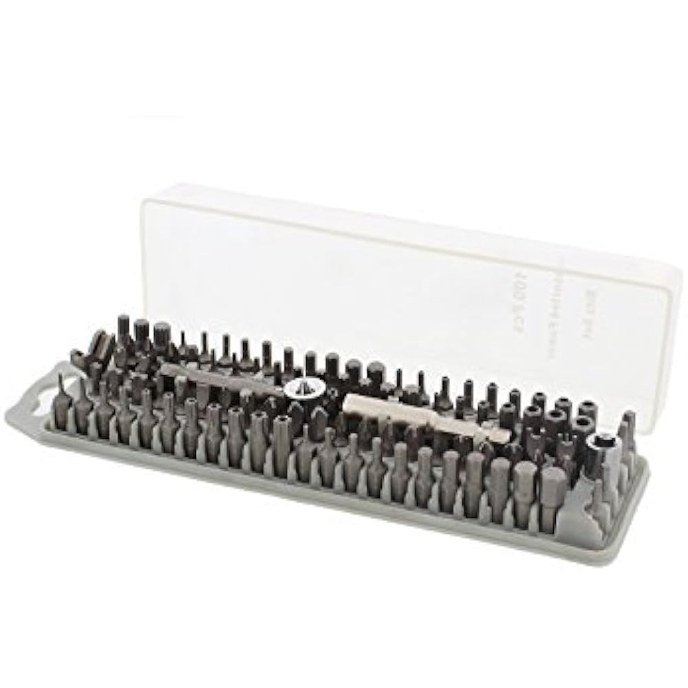 Boxer BX100 1/4in Tamper & Security Hex Bit (100 Piece) Screwdriver Sets 689790278297 eBay