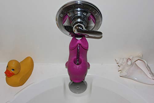 Bathtub Spout Cover for Kids - Bath Faucet Tub Covers Protects Baby During Bath Time While Being Fun. Cute Soft Whale for Enjoyable Safe Baths Your Child Will Love. (1 Pack, Purple)