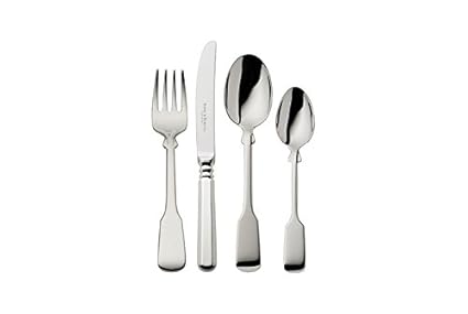 De foca & Berking Alt-pala de cubertería infantil de 4 piezas. 925Silber