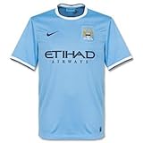 2013-14 Man City Home Nike Football Shirt