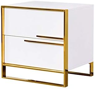 Amazon Com Decoration Bedside Table Simple Modern Locker Light Luxury Bedroom Storage Cabinet Nightstand Unit With Drawer Nightstand Metal Wrought Iron Bed Side Cabinet Modern Bedroom Multi Layer Simple Storage Furniture Decor