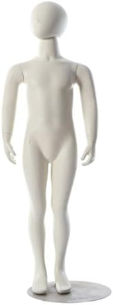 Wowell Brand New Beautiful Cute Young Child Boy Male Full Body Fiberglass Abstract Mannequin