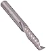 Micro 100 SFAM-080040 Square End Mill - Upcut, 8 mm Cutter Dia, 30 mm LOC, 1 Fl, 8 mm Shank Dia, 75 mm OAL, Uncoated