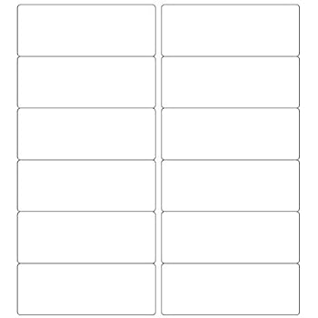 amazoncom neato blank white full sheet printable labels water